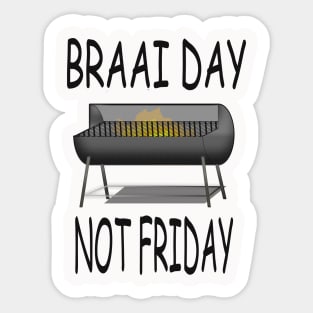 Braai Sticker